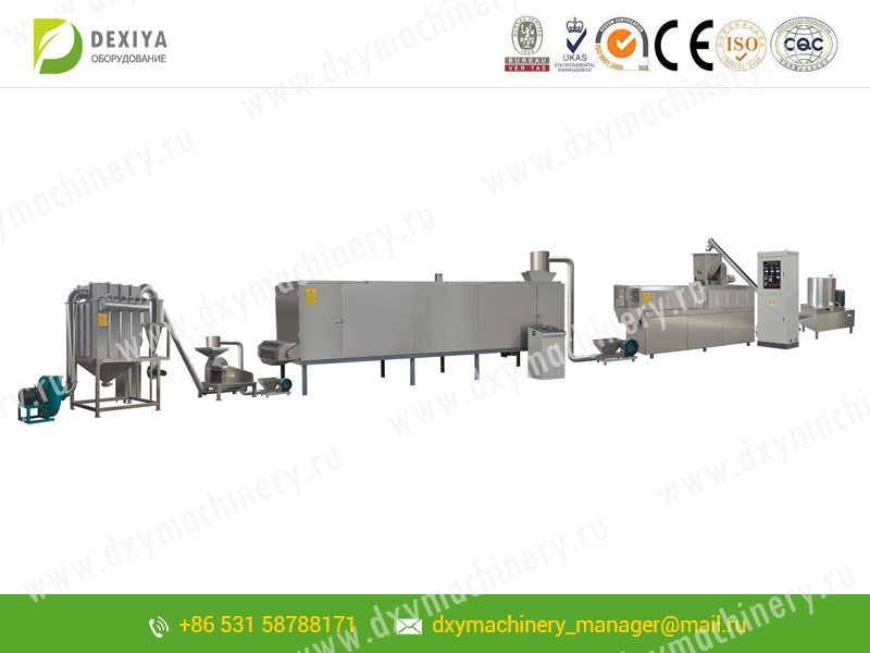 Nutrient grain powder production line