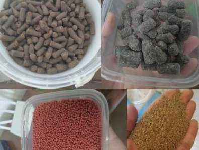 Raw materials for the production of dog and cat food